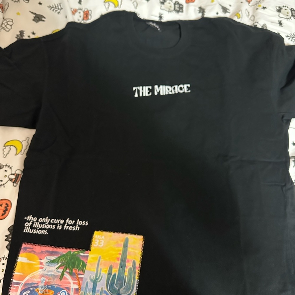 The Mirage Black Graphic T-Shirt